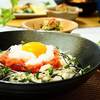 ♪冷やし明太とろろうどん＆あじとえびの天ぷら♪