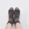 【完成】ravelryより plain vanilla socks by Hiromi Nagasawa