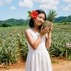 🌺「ハイビスカスの花を耳に挿す少女」　(笑)　～ブログ名の由来と、母娘二代に渡るハイビスカスの思い出～　