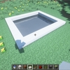 【マイクラ】開閉プールの作り方 - Minecraft open/close the Pool【マインクラフト/建築/便利装置】