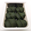 【お取り寄せ】伊勢の名物「お福餅」の抹茶バージョン「お福餅 抹茶」。めっちゃ抹茶が濃い。