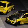 【モデルインプレッション】 CM Model 1/64 Mitsubishi Lancer Evolution IX  (Yellow/Black)