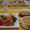 ♪チキンガーリックソテー＆小松菜の炒飯プレート♪