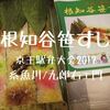 【新潟/九郎右ェ門】郷土料理だぞ「根知谷笹すし（ねちささすし）」糸魚川のお弁当【駅弁大会2018】