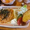 コメダ珈琲店のめんたいクリームスパが美味しい。