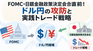 FOMC・日銀金融政策決定会合直前！ ドル円の攻防と実践トレード戦略