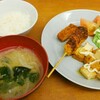 お惣菜も食べた晩ごはん