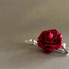 佐藤ローズでブローチ作り〜「かおりんメソッド」に15cmで挑戦〜／Rose brooch with Kaorin's method