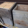 巣箱の作成　まだ完成ではありません　Making a nest box