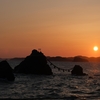 伊勢二見浦御来光