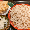 もり蕎麦とごぼう天