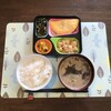 素麺と担々スープ