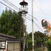 628　松本市里山辺薄町の火の見櫓