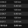 1000m×3本+2000m