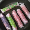 ライスペーパーのソーセージ