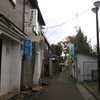 青森県 むつ市 田名部町 神社横丁裏