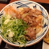 鬼おろし肉ぶっかけ。丸亀製麺