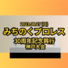 2023年8月27日 みちのくプロレス旗揚げ３０周年記念神戸大会