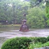 豪雨の日比谷公園