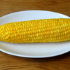 今日の食べ物　おやつにとうもろこし