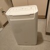 家事日和のいいお天気。細々したことと、除湿器のほこり取りをしました