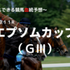 ２０２３エプソムカップ（ＧⅢ）事前分析
