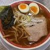 『中華そば むらさき屋 仙台東店』の“煮玉子入り中華そば 細麺”