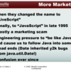 JavaScriptはJavaのScript版(であろうと努力はした)