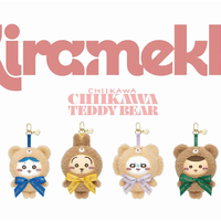 【受注販売】ちいかわ新ブランド「kiramekko」からテディベアマスコットが発売！10月10日から予約開始！