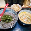 今日のお昼は2度目のつけ蕎麦で、帰りはコーヒーフロート