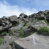 鳥海山山頂御室～新山山頂へ