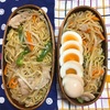 20201111オイスターソース焼きそば弁当＆駆け引きする年中児