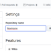 GitHubのリポジトリ名変更