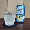 ほんんのり黄色がカワイイ、またすぐに飲みたい『はっさくサワー』☆