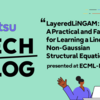 "LayeredLiNGAM: A Practical and Fast Method for Learning a Linear Non-Gaussian Structural Equation Model" presented at ECML-PKDD 2024
