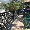 Rishikeshの水はキンキン冷え