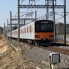 鉄道１０１１　いつもの河川敷で　東武東上線