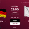 FIFAワールドカップ2022　ドイツ vs 日本　今夜22:00