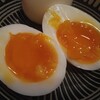 半熟ゆで卵のヌカ漬け