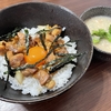 お昼ご飯は、三杯鶏風【親子丼】と【サンラータン】