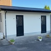 美術館トイレとパーゴラ鉄骨の塗装
