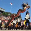 長崎の祭り　青さんの横笛鳴るくんち