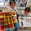 こども夢の商店街で初めてお店屋さんを開きました