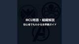 MCUに登場する用語と組織をやさしく解説！ヒドラ・S.H.I.E.L.D.・アベンジャーズとは？