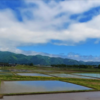 猪苗代湖へ向かう途中の風景（福島県）