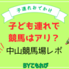 【中山競馬場レポ】子連れで競馬場！アリか？ナシか？実際に行ったみた