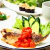 ♪あじのソテー☆トマトソース＆なすのツナマヨチーズ焼き♪