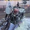 カーウォッシュ大井でバイクを洗車してきた