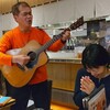 MUSIC〜「ギターとカツが奏でる音楽   in「奏す庵」DE 「流し」」（三越前）
