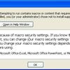 Word 起動時にマクロエラーが出てウザい件
